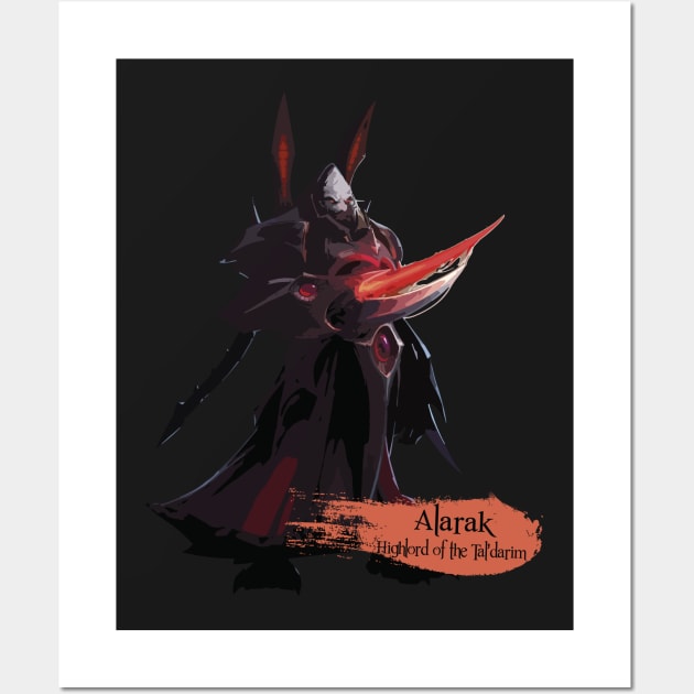 Alarak Wall Art by Miausita